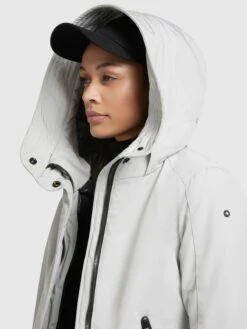 Khujo Vestes Dhiver Veste D’hiver Viona 3 Femme Gris Clair -Khujo Soldes Magasin eb2a4d3faf03426fdf5d6f89c1d47d7a