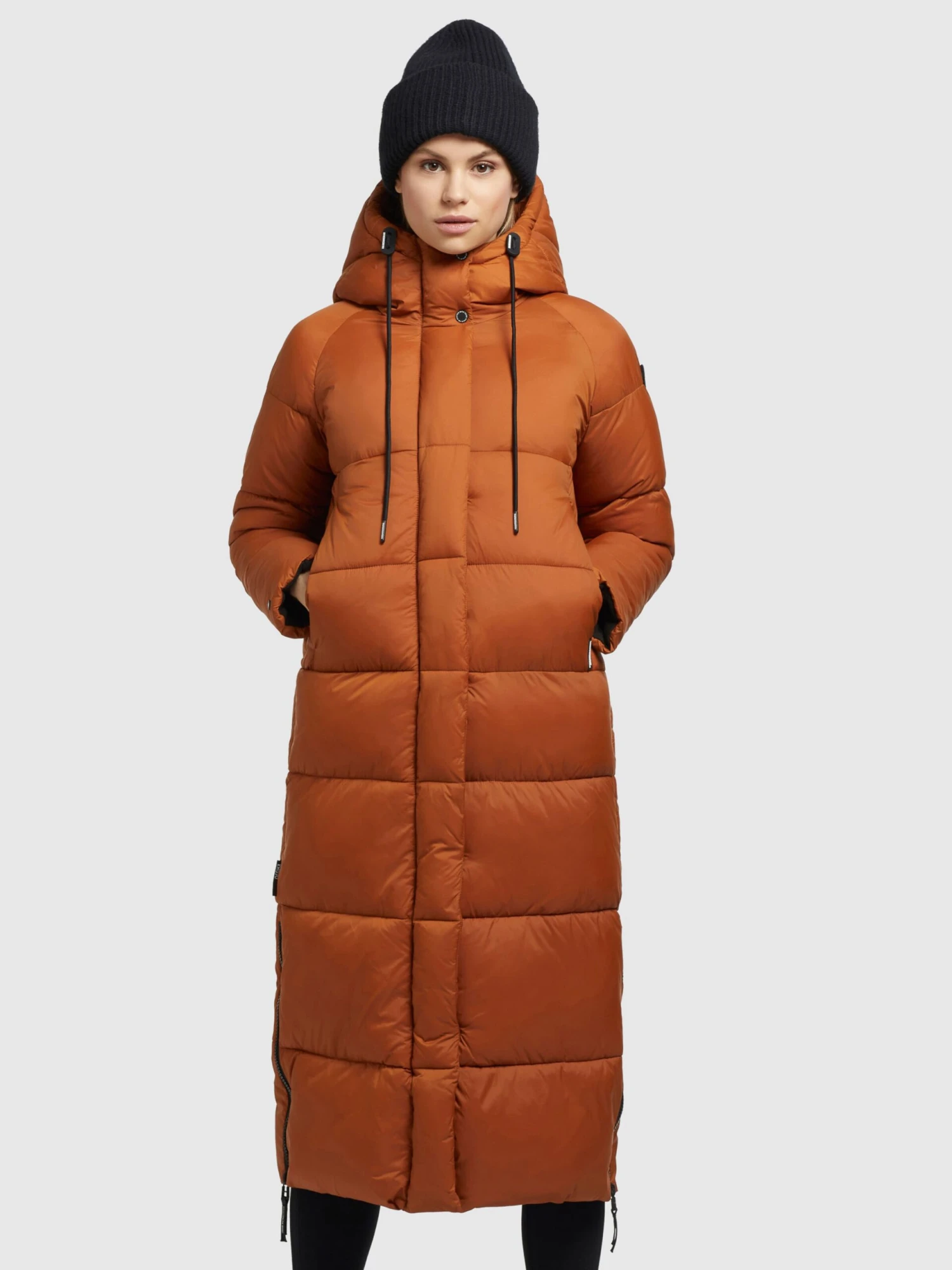 Khujo Manteaux Dhiver Manteau D’hiver LAMERA Femme Orange 4 Khujo Manteaux Dhiver Manteau D’hiver LAMERA Femme Orange – Image 2