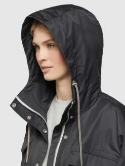 Khujo Vestes De Mi-saison Veste Mi-saison PRAYATA Femme Gris Foncé -Khujo Soldes Magasin ecc78a43f0f057164bf6bdda262a3c5f