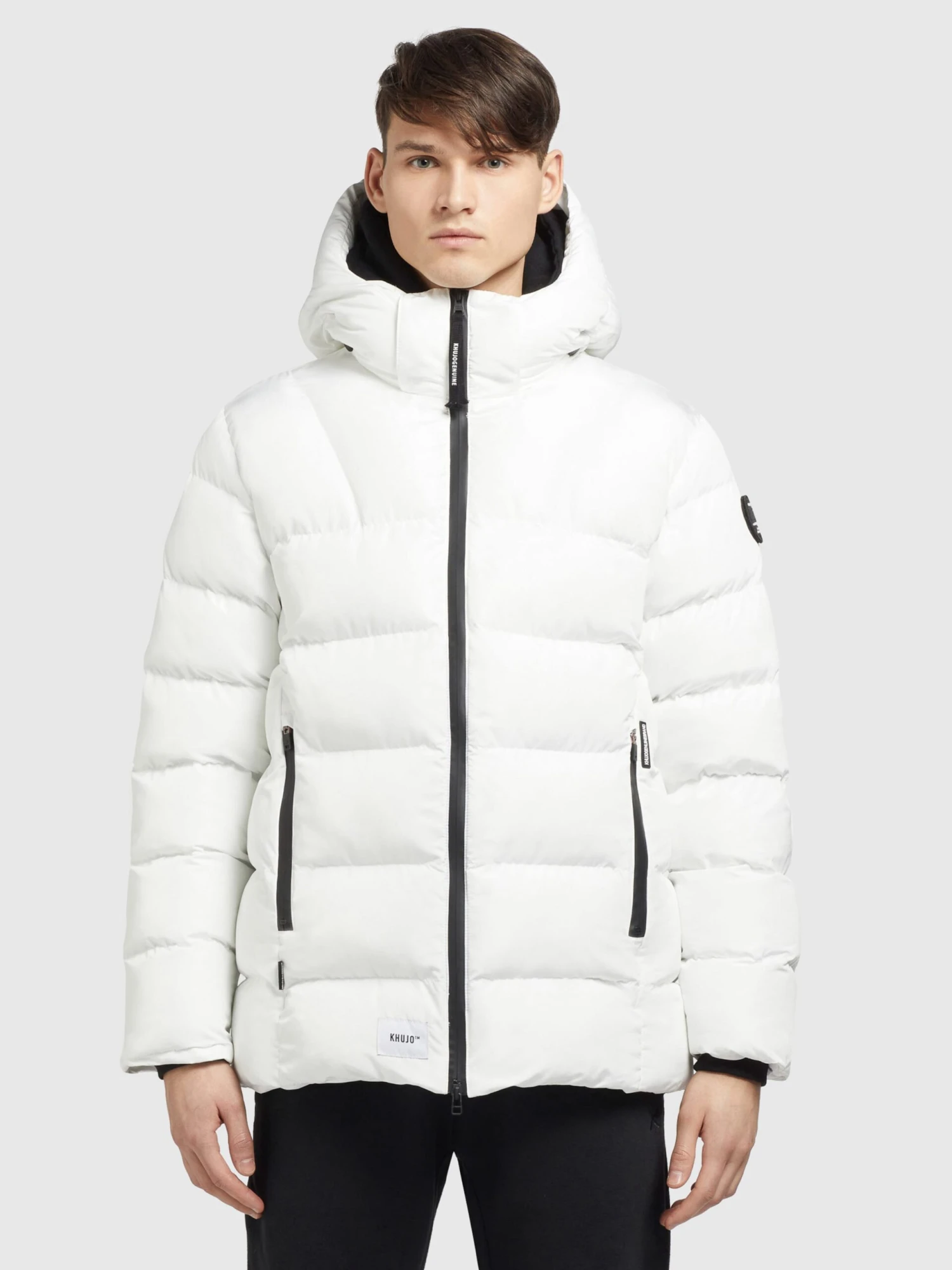 Khujo Vestes Dhiver Veste D’hiver Sumo Homme Blanc 4 Khujo Vestes Dhiver Veste D’hiver Sumo Homme Blanc – Image 2