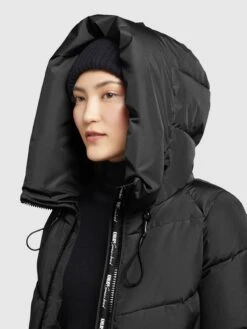 Khujo Vestes Dhiver Veste D’hiver Esila Femme Noir -Khujo Soldes Magasin eeebb71196d7da87af8b94f00bcf4c9b
