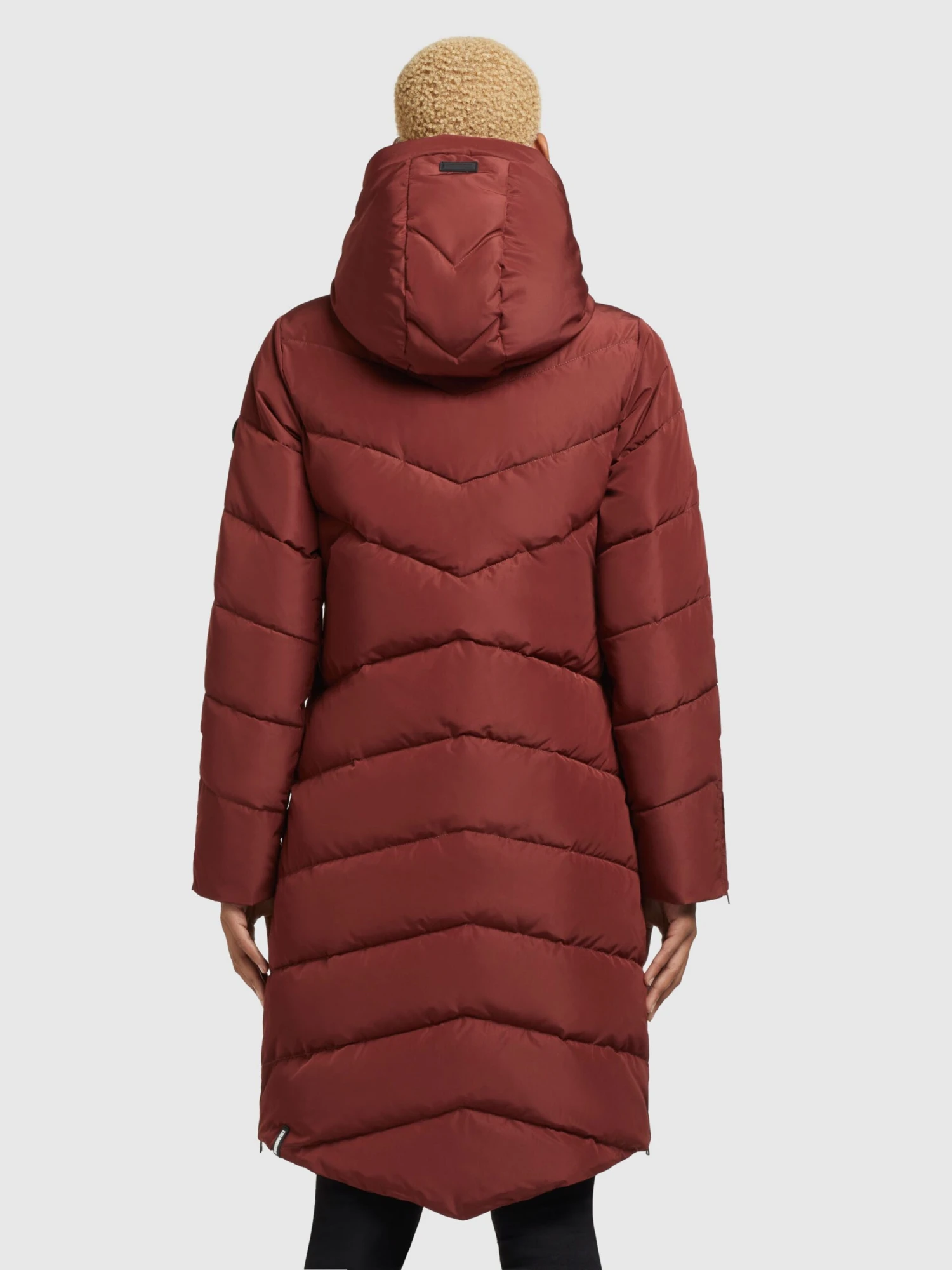 Khujo Manteaux Dhiver Manteau D’hiver Huba Femme Rouge Carmin 6 Khujo Manteaux Dhiver Manteau D’hiver Huba Femme Rouge Carmin – Image 4