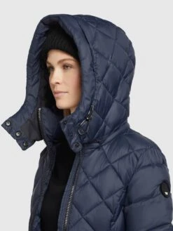 Khujo Manteaux De Mi-saison Manteau Mi-saison Aneth Femme Bleu Marine -Khujo Soldes Magasin f0e5c7e3096d91e03cee95f4c909ab53