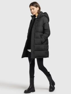 Khujo Manteaux Dhiver Manteau D’hiver Word Femme Noir -Khujo Soldes Magasin f14dfa200f3c838e99f2c59e66c85cff