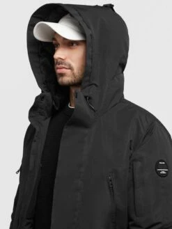 Khujo Vestes Dhiver Veste D’hiver Bates Homme Noir -Khujo Soldes Magasin f152f480f95da119c9746f9f0871cf17