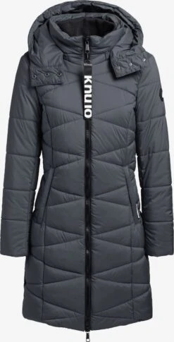 Khujo Manteaux De Mi-saison Manteau Mi-saison Fitt Light Femme Gris Foncé