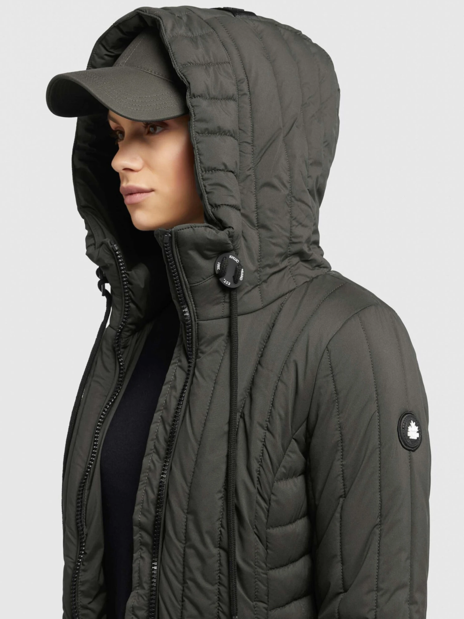 Khujo Vestes Dhiver Veste D’hiver Jerry Femme Olive 9 Khujo Vestes Dhiver Veste D’hiver Jerry Femme Olive – Image 7