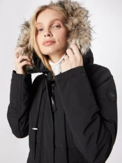 Khujo Manteaux Dhiver Manteau D’hiver Cloren Femme Noir -Khujo Soldes Magasin f4246f99887e3ce71d82db6e0be72f0b