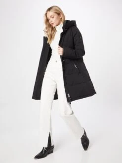 Khujo Manteaux Dhiver Manteau D’hiver Cloren Femme Noir -Khujo Soldes Magasin f454a4365166d05615e2f2b7c6c75362