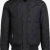Khujo Vestes De Mi-saison Veste Mi-saison Carlson Homme Noir -Khujo Soldes Magasin f4612d225c06f468027fe1563a457e28