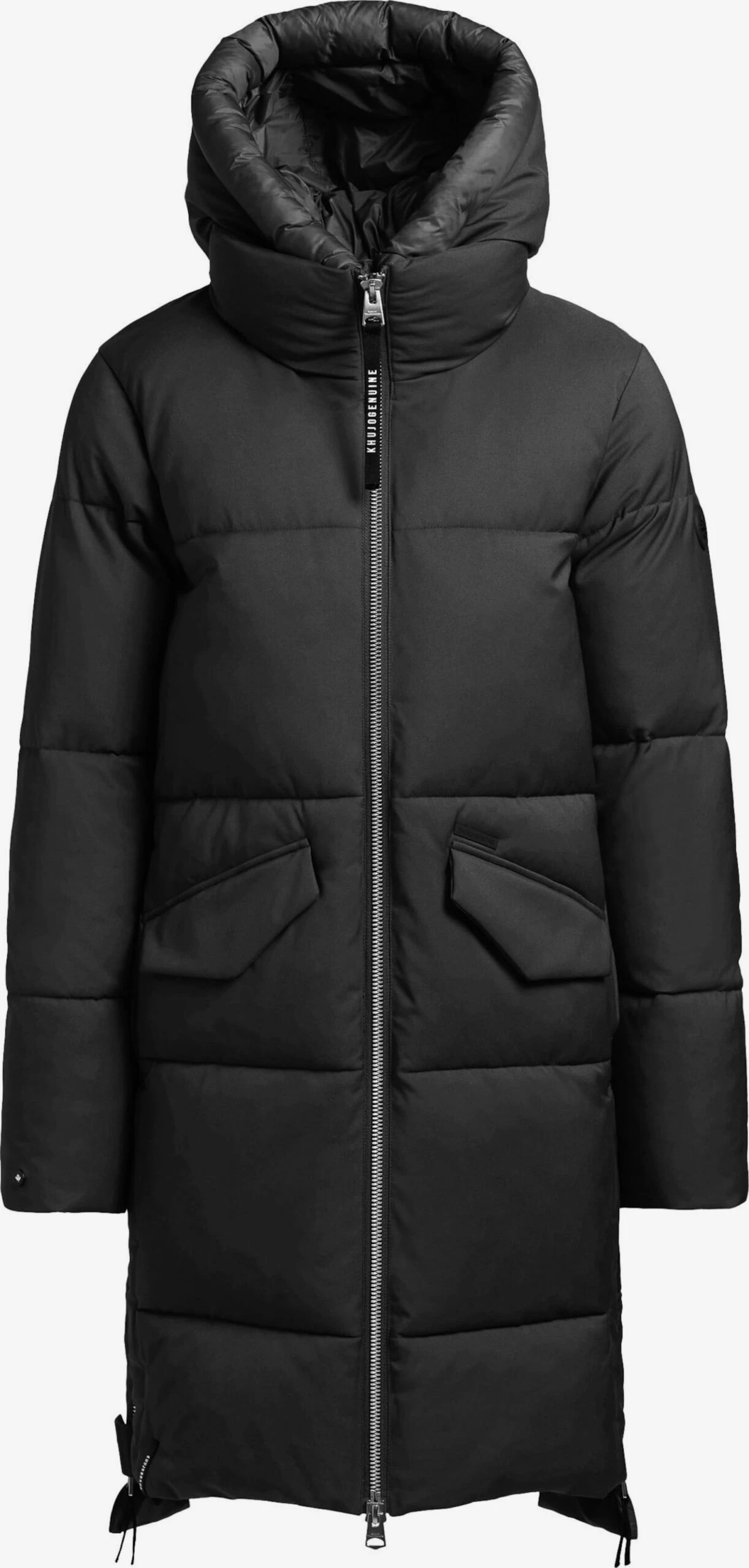 Khujo Manteaux Dhiver Manteau D’hiver Aniva Femme Noir 3 Khujo Manteaux Dhiver Manteau D’hiver Aniva Femme Noir