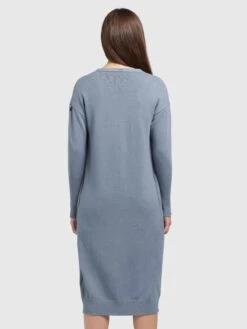 Khujo Gilets Cardigan Elina Femme Bleu -Khujo Soldes Magasin f593563ecc76c15ce4a818e310796119