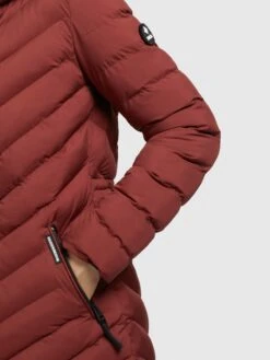 Khujo Vestes De Mi-saison Veste Mi-saison Noomi Femme Rouge Rouille -Khujo Soldes Magasin f599d614c66c32187d093f7b5b4f3e6f