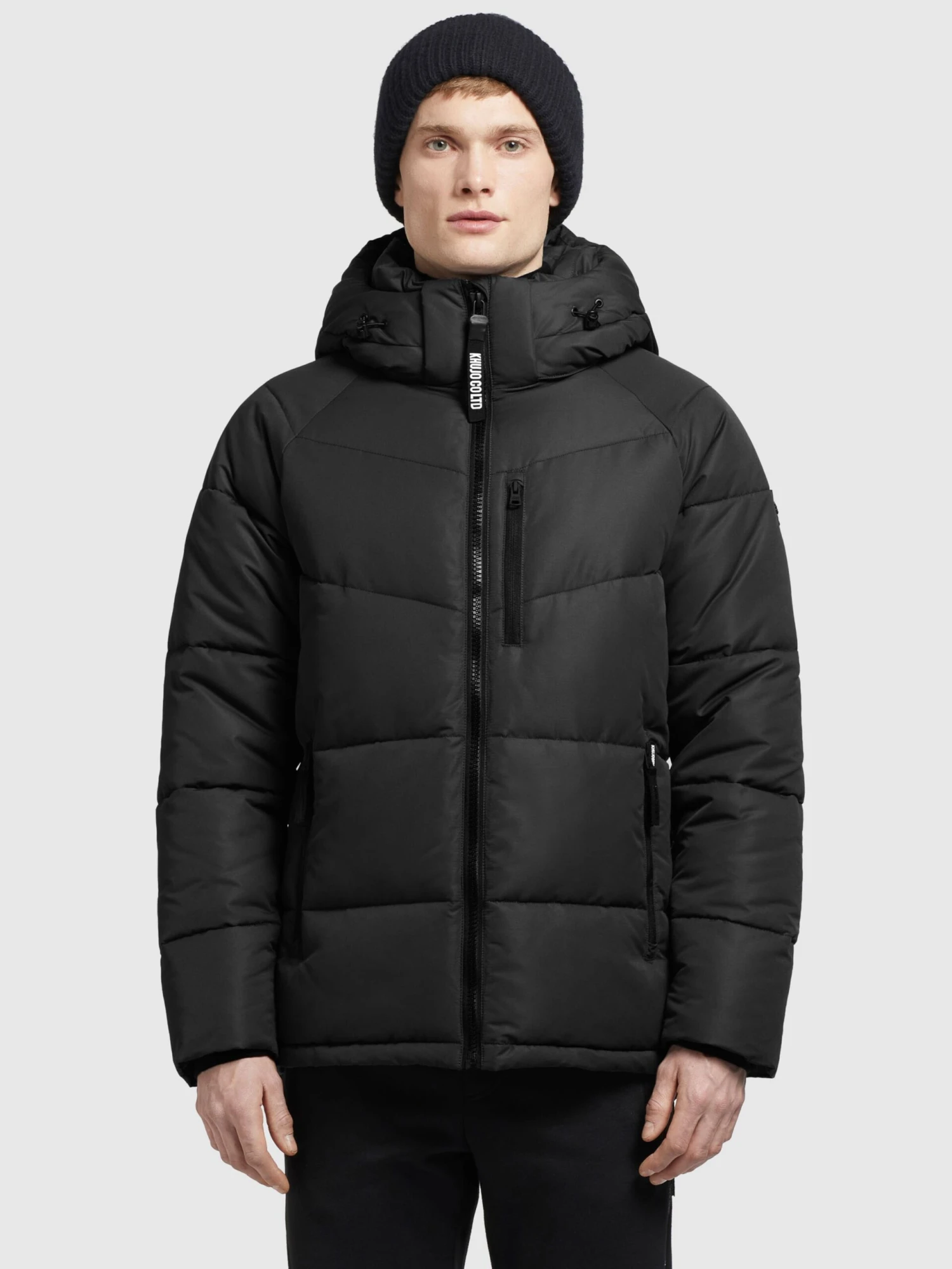 Khujo Vestes Dhiver Veste D’hiver Croon Homme Noir 4 Khujo Vestes Dhiver Veste D’hiver Croon Homme Noir – Image 2