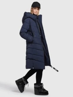 Khujo Manteaux De Mi-saison Manteau Mi-saison Klayd Femme Bleu Foncé 12 Khujo Manteaux De Mi-saison Manteau Mi-saison Klayd Femme Bleu Foncé -Khujo Soldes Magasin f8afbe97679593891da7bc3b593394bd