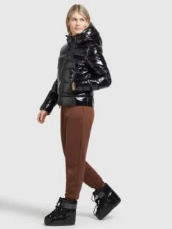 Khujo Vestes Dhiver Veste D’hiver Fala Femme Noir -Khujo Soldes Magasin fcb3767ea261a5477a1325f7f3421492