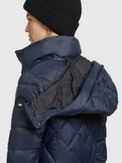 Khujo Manteaux De Mi-saison Manteau Mi-saison Aneth Femme Bleu Marine -Khujo Soldes Magasin fd2ad86342ca04fcbf781e61ea64bfe9