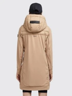 Khujo Manteaux Dhiver Manteau D’hiver RUTH MATT Femme Beige -Khujo Soldes Magasin fe96d4777ec3fb9647580853a08c6acd