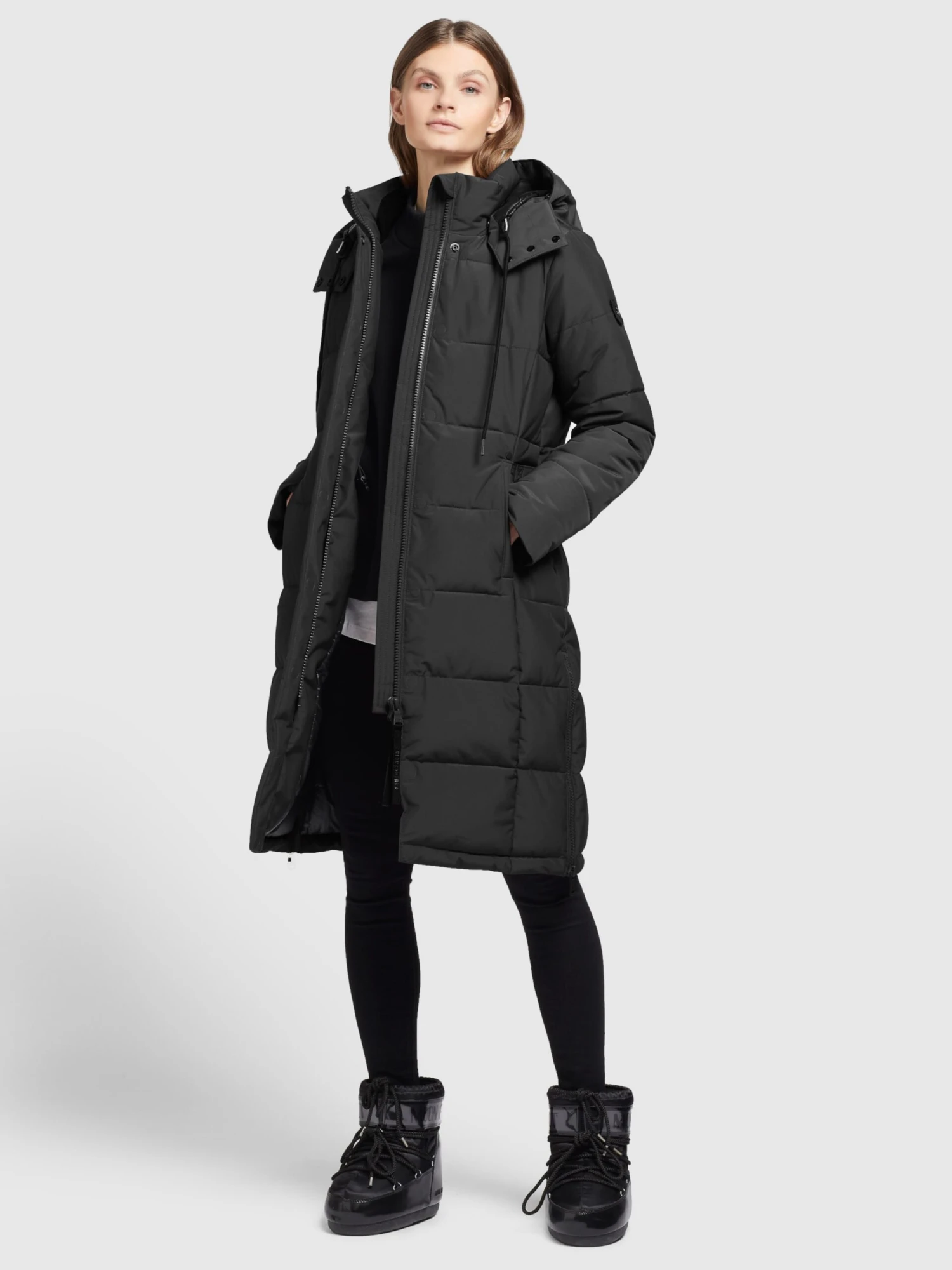 Khujo Manteaux Dhiver Manteau D’hiver Cliv Femme Noir 5 Khujo Manteaux Dhiver Manteau D’hiver Cliv Femme Noir – Image 3