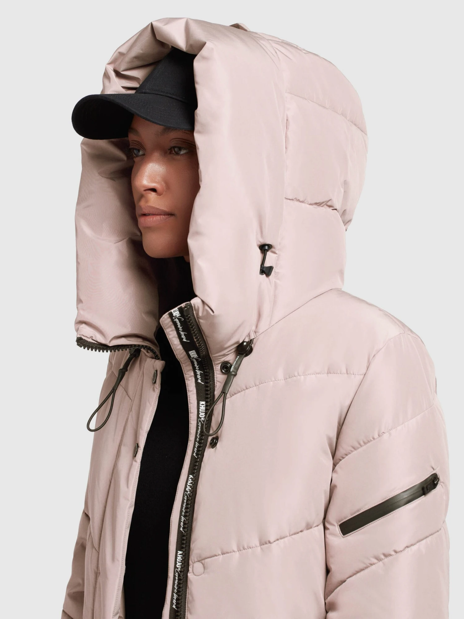 Khujo Vestes Dhiver Veste D’hiver Jordis Femme Rose Clair 10 Khujo Vestes Dhiver Veste D’hiver Jordis Femme Rose Clair – Image 8